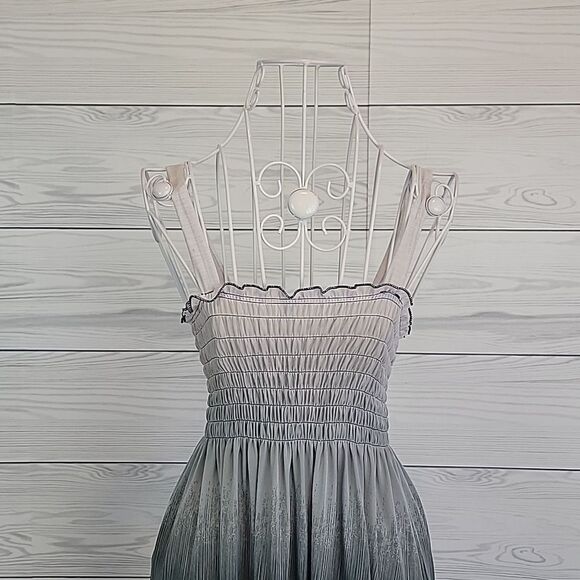 Arianna by Howard's silk blend floral print sun dress Women's Size S - Picture 2 of 12